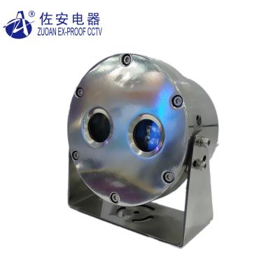 China 950TVL Explosion Proof Marine Mini Explosion Proof Dome Camera with Light for Oil Vessel for sale