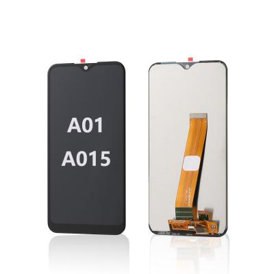 China high brightness & High Saturation Factory Directly Sell Price Replacement Touch Panels For Samsung Galaxy A01 A015 LCD Display for sale