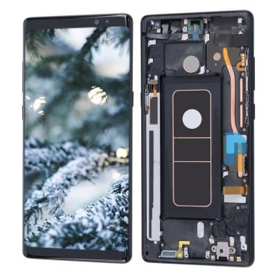 China high brightness & High Saturation Factory Price LCD Display For SAMSUNG For Galaxy Note 8 AMOLED Screen Touch Digitizer for sale