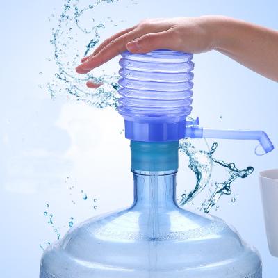 China Portable Manual Hand Press Water Press Mini Hotel Drinking Water Bottle Hotel Bottle Pump Drinking Water Pump for sale