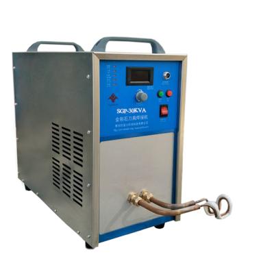 China Metal Welding Welding Machine Diamond Segment Saw Blade Tools High Frequency Induction Welding Machine for sale