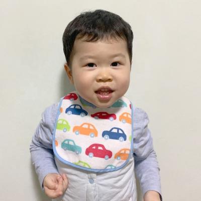 China Toy Car Manufacturers Wholesale Natural Antibacterial Bibs Colorful Waterproof Cute High Quality Baby Bibs Cotton Baby Bibs for sale