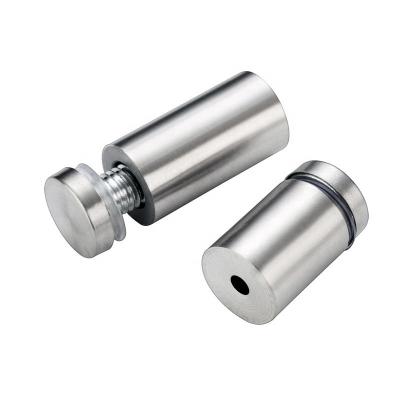 China Hollow Standoff 12mm 25 30 40mm Hollow Stainless Steel Handle Support Sign Standoffs Stainless Steel Wall Mount Sign Standoffs for sale