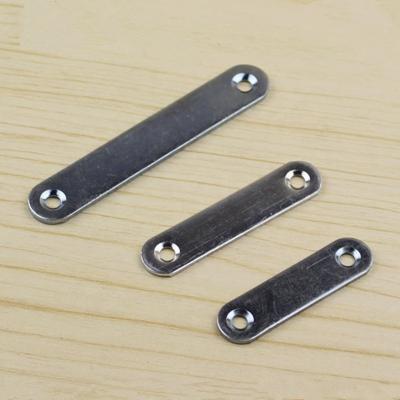 China Modern Wholesale Stamping Flat Brackets Brace Straight Fixing Corner Bracket For Wood for sale