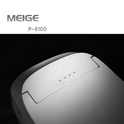 China Meige P8100 Nice Quality Modern Foot Flush Hot/Cold Water Spa Manual Flushing Automatic Deodorization Digital Electric Toilet for sale