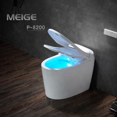 China 8 Series Modern Luxury Modern Desktop Meige Instant Heater Easy Install Ceramic Body Induction Flushing Glazed Hot Smart Toilet for sale