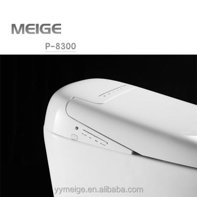 China Meige P-8300A Night Mode IPX4 Modern Soft Light Weight Kick Siphon Flush Remote Control Bamboo Charcoal Deodorization Smart Toilet for sale