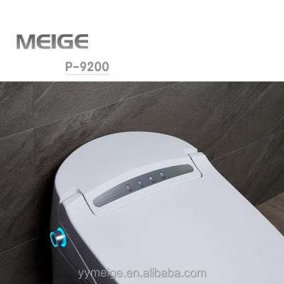 China Meige P-9200 Modern Fancy Multi Function Gold PP Cover Mix Well Spacing 300/400 Dedicated Porcelain Ceramic Electronic Toilet for sale