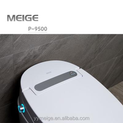 China Manufacturer OEM Hot Water Tank Meige P-9510A Electronic Toilet Tankless Hidden Adjustable Heated Spa/Cold Foam Shield Function Porcelain for sale