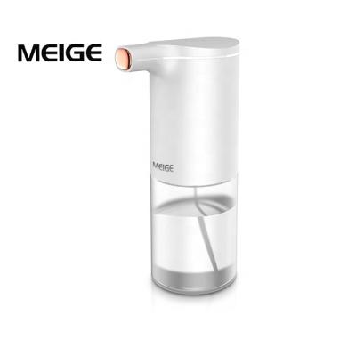 China Foam Rohs Wholesale CE Soap Dispenser Amazon ABS Fancy Hot Selling White Bubbles Mist Spray Stylish Electric Infrared Sensor Smart Soap Dispenser for sale