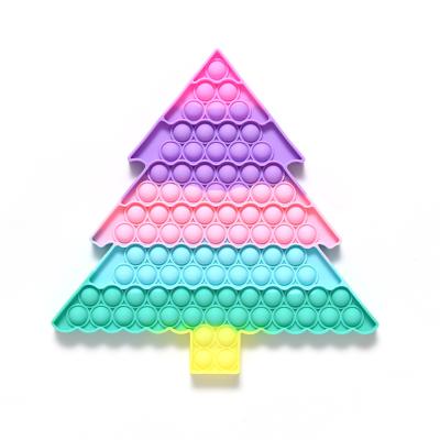 China Teenager (7-14 Years) Square Deratting Pioneer 30cm 40*40cm Controllers Children's Christmas Tree Macaron Color Pressure Reduction Educational Toy for sale