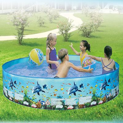 China Over 3 Years Vaporeon Stick Hard Outdoor Inflatable Hard Pool Children's Free Family Thickened Swimming Pool Parent-child Pool for sale