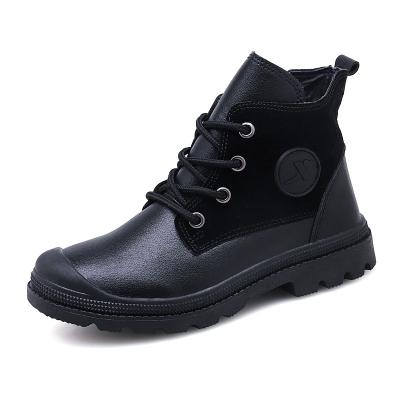 China Universal Children's Shoes Boys' Boots Spring Children's Little Boy Net Red Fashionable Leather Boots for sale