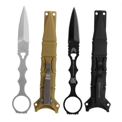 China BENCHKNIF 176 Fixed Blade 173 Blade Hunting Knife Pocket Stainless Steel Camping EDC Tactical Outdoor Tool for sale