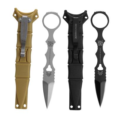 China BENCHKNIF 176 Fixed Blade 173 Blade Hunting Knife Pocket Stainless Steel Camping EDC Tactical Outdoor Tool for sale