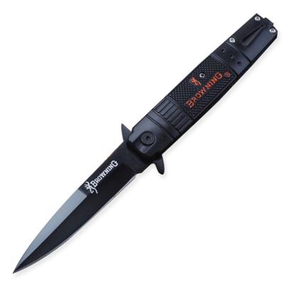 China Hunting Knife EDC Brown Folding Knife Camping Tool Toolsupplier Tactical Size Steel Handle Pocket Knife TOOL Wholesaler for sale