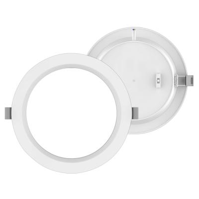 China EUROPEAN Amazon Top Selling Super 3 CCT Color Temperature Dimmable Driver Round Recessed Led Panel Light for sale