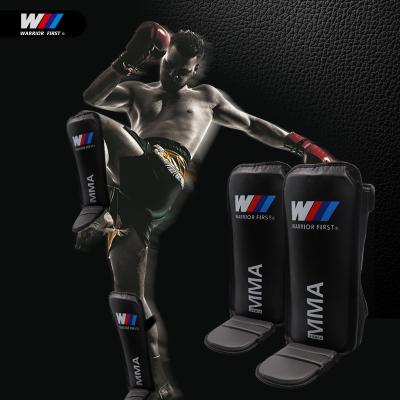 China Muttahida Majlis-e-Amal Factory Muttahida Majlis-e-Amal Muay Thai Training Shin Guards Adults Fitness Men Women Kids Protector for sale