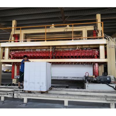 China Buliding high quality construction AAC autoclaved lightweight aerated panel concrete block brick making machine for sale