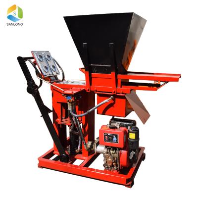 China Building Buliding SL2-15 hand press lego hot sale brick making machine for sale