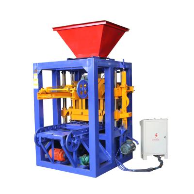 China Building material shops qtj4-26c concrete cement block brick making machine price in Ghana for sale