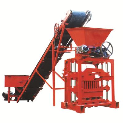 China High Quality Hot Sale QTJ4-35 Semi Automatic Building Material Stores Brick Making Machine for sale