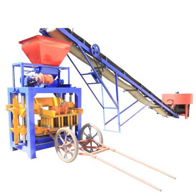 China Building Material Shops Cottage Industry Machine Building Machinery QT40-35 Used Manual Brick Making Machine Best Price for sale