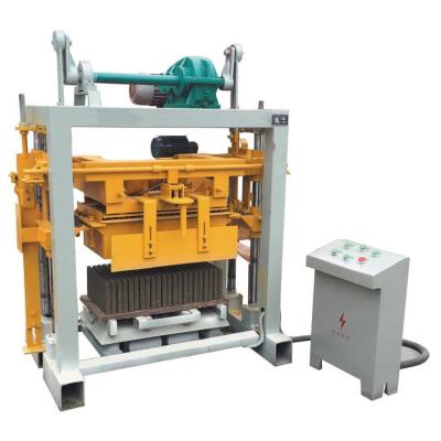 China Building Material Stores QT40-2 Brick Making Machine For Sale British Concrete Block Block Machinery Production Line Factory for sale