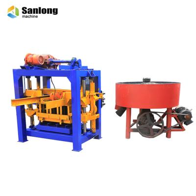 China Building Material Shops Factory Equipment QT40-2 Brick Brik Strength Wire Making Machine for sale