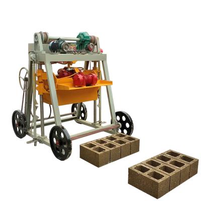 China Building material stores qm40-3b automatic soil cement brick making machine price in india for sale