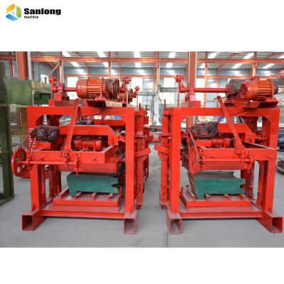 China Building material shops qt4-40 manual concrete hollow block making machine Philippines for sale