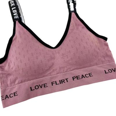 China Factory Direct Breathable Bras Panties Sports Bra And Panty Two Piece Set For Women for sale