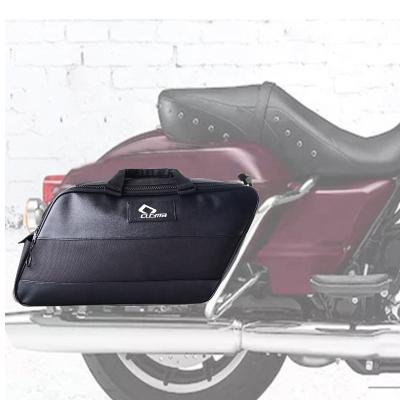 China Durable Bag Motorcycle Accessories Waterproof Bags , Polyester Motorcycle Saddle Bag for sale