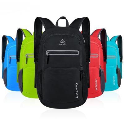 China Factory outdoor china waterproof backpack to increase travel running climbing outdoor sports folding backpack for sale