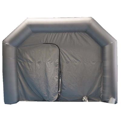 China Blower Inflator New Arrival Outdoor Inflatable Spray Booth With Two Blowers for sale