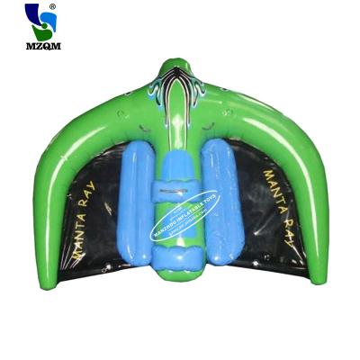 China Outdoor PVC Summer Water Inflatables Flying Manta Ray For Sport Game for sale