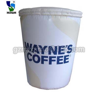 China Recycle Outdoor Advertising Inflatable Coffee Cup Pattern Inflatable Cup Noodle Inflatable Coffee for sale