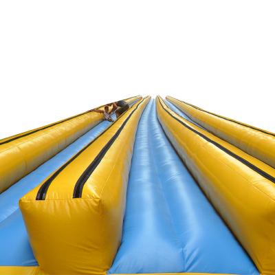 China Outdoor Entertainment Super Splash Inflatable Water Slide Long And Inflatable Slide Slide/Slip n City Slide For Adults And Kids for sale