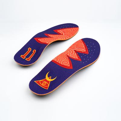 China Foot Pretection 2022 New Thermoplastic Flat Feet Orthotic Shoe Pads Wholesales OEM Cork Foot Pads Customized Unisex Basketball Sport Insoles for sale