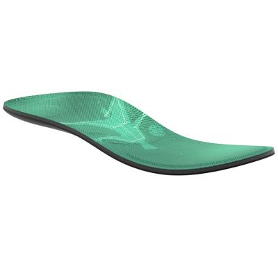 China 2020 New Eco-friendly High Quality Custom Made Sport Foot Pads Wholesales OEM Heat Molded Orthotic Arch Support Soccer Insoles For Men for sale