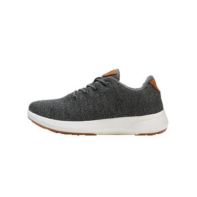 China 2021 New Fashion Woolen Shoes Wholesale OEM CUSHIONING Customized Comfortable Men's Breathable Sports Shoes for sale