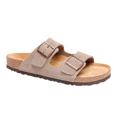 China 2021 New Wholesale Summer Fashionable Casual Cute Rubber Prinium Cork Orthopedic Open Toe Men's Breathable Sandals for sale