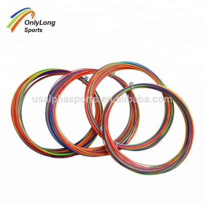 China Durable 30lbs badminton racket string for high pounds of colorful strings for sale