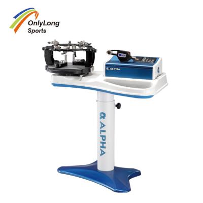 China ALPHA Badminton Digital Stringing Machine for 9LBS to 45LBS 66.5X32.5X40cm for sale