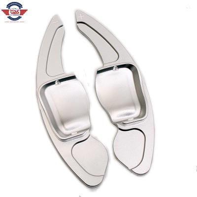 China Decorate V W Ti Golf 6 MK5 MK6 J Etta G T I R20 R36 CC Scirocco Aluminum Alloy Steering Wheel Paddle Shift Added guan for sale