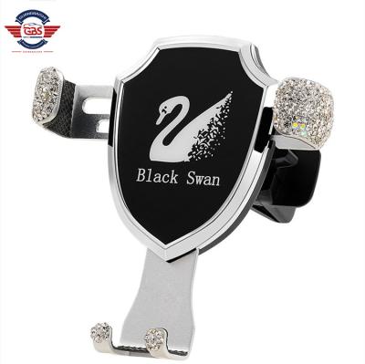 China All Car 2021 New Design High Value Diamond Goddess Diamonds High Quality Gravity Phone Holder For Car for sale