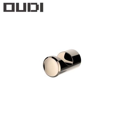 China Modern Brass Hotel Bathroom Fittings And Accessories Chrome Black Towel Robe Hook for sale