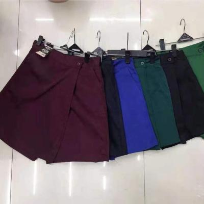 China 2.64USD GQ362 new long half wholesale anti-static solid color style children's student clothes skirt for sale