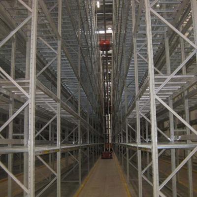 China Corrosion Protection Load Bearing 1000 Kg Metal Pallet Shelving VNA Pallet Racking for sale