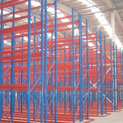 China Industrial Storage Racking System VNA Heavy Duty Corrosion Protection Metal Pallet Racking for sale